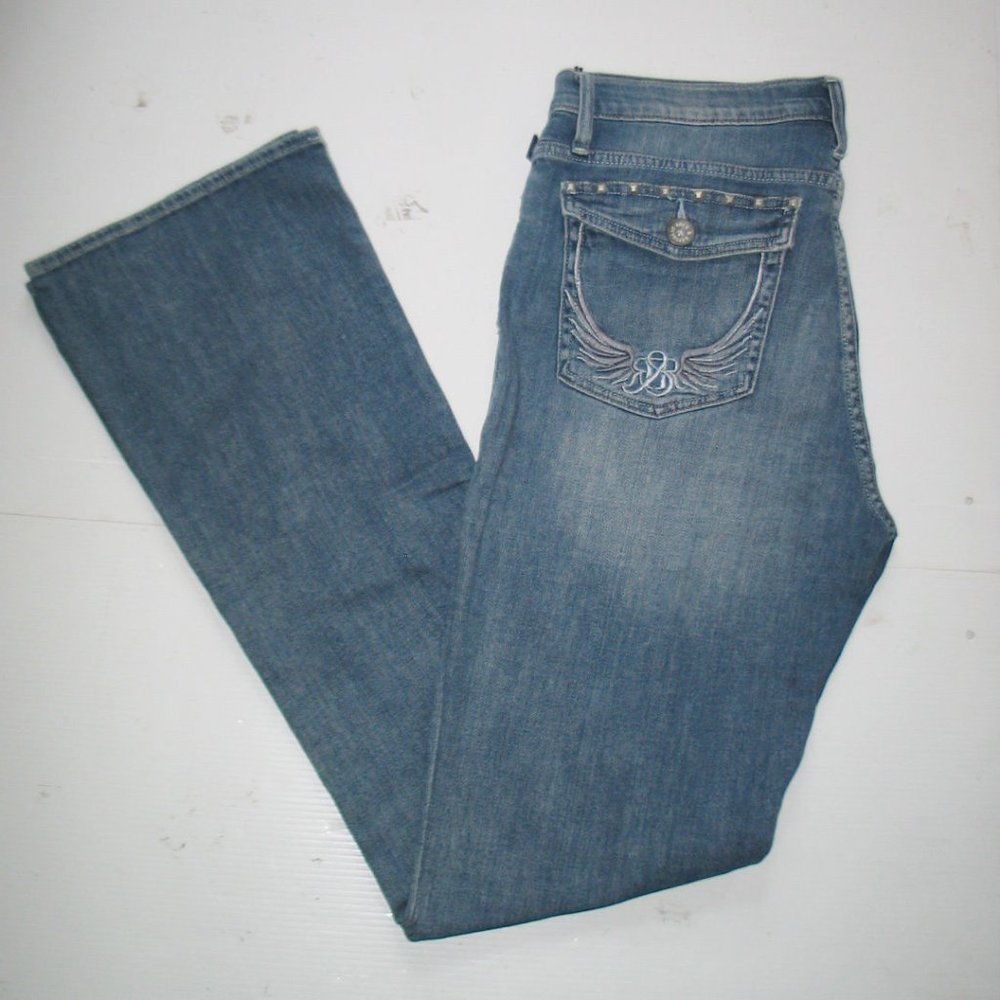NWT ~ R&R Embellished Bootcut  Kasandra Jeans  32x33"